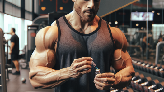 Administering drostanolone propionate in bodybuilding