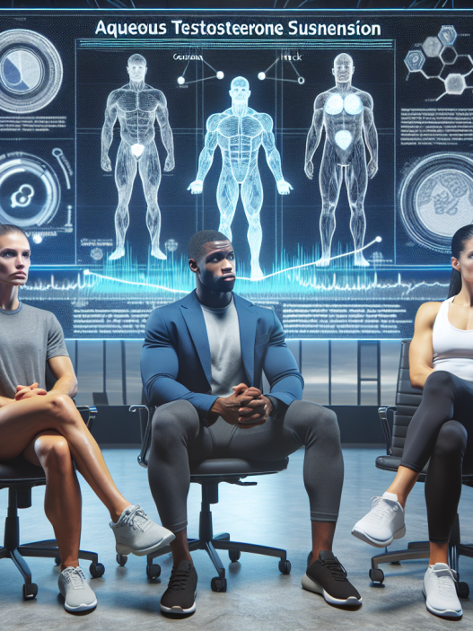 Ethical use of aqueous testosterone suspension in professional athletes