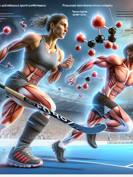 Role of propionate testosterone in enhancing sports performance