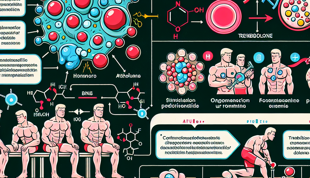 Trenbolone enanthate: action mechanism and risks for athletes