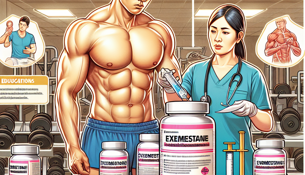 Administering exemestane in steroid cycles in the sports world