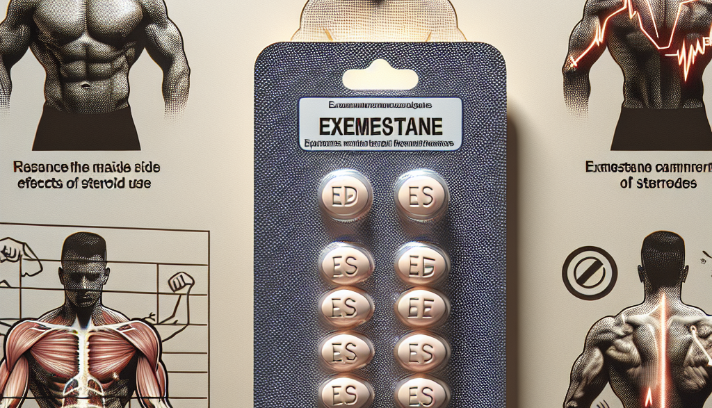 Using exemestane to manage steroid side effects
