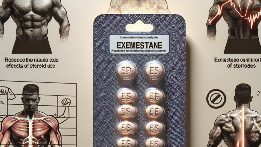 Using exemestane to manage steroid side effects