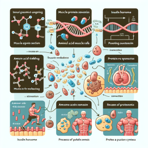 Insulin's role in muscle protein synthesis during physical activity