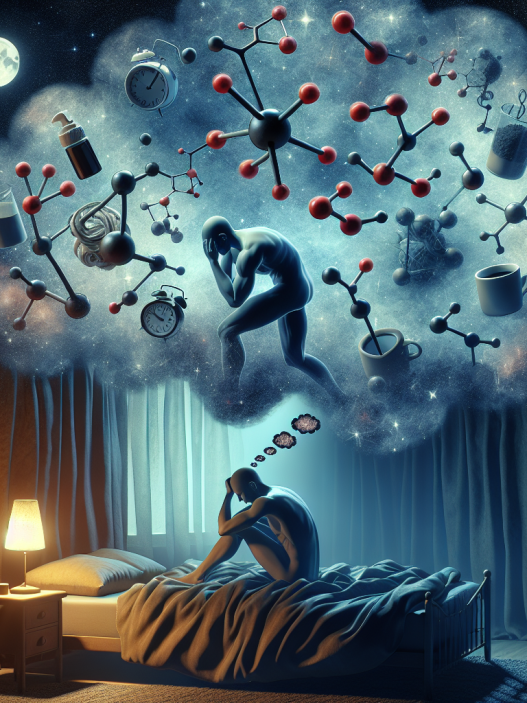 Sleep disruption associated with mibolerone