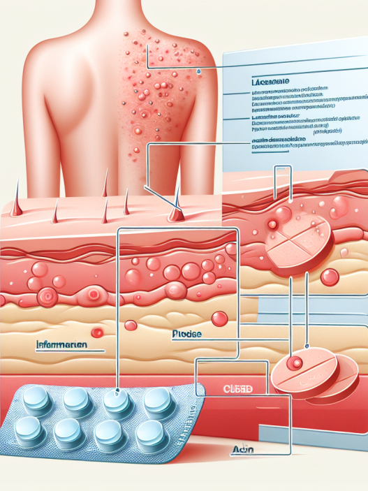 Acne and skin issues caused by trenbolone compresse