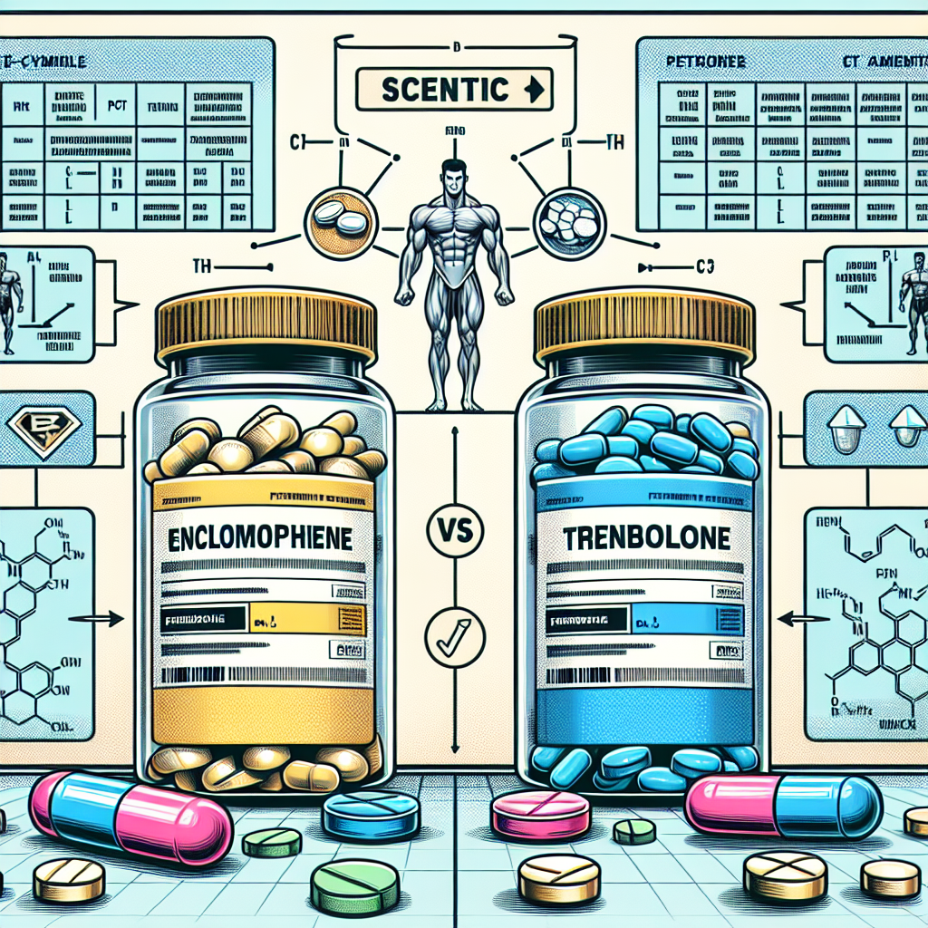 Enclomiphene as pct alternative after trenbolone compresse