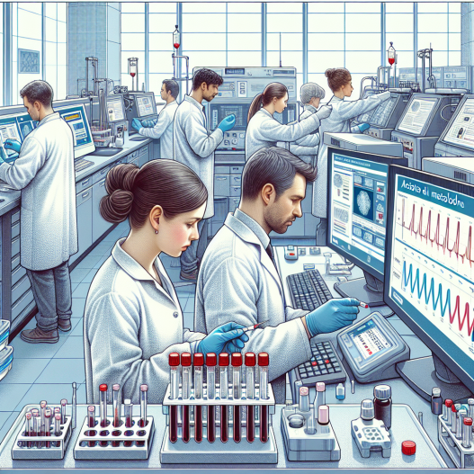 Laboratory tests required during acetato di metenolone therapy