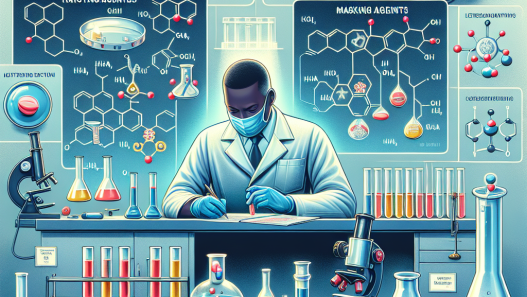 Masking agents and halotestin detection