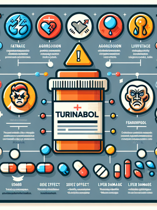 Most common side effects of turinabol