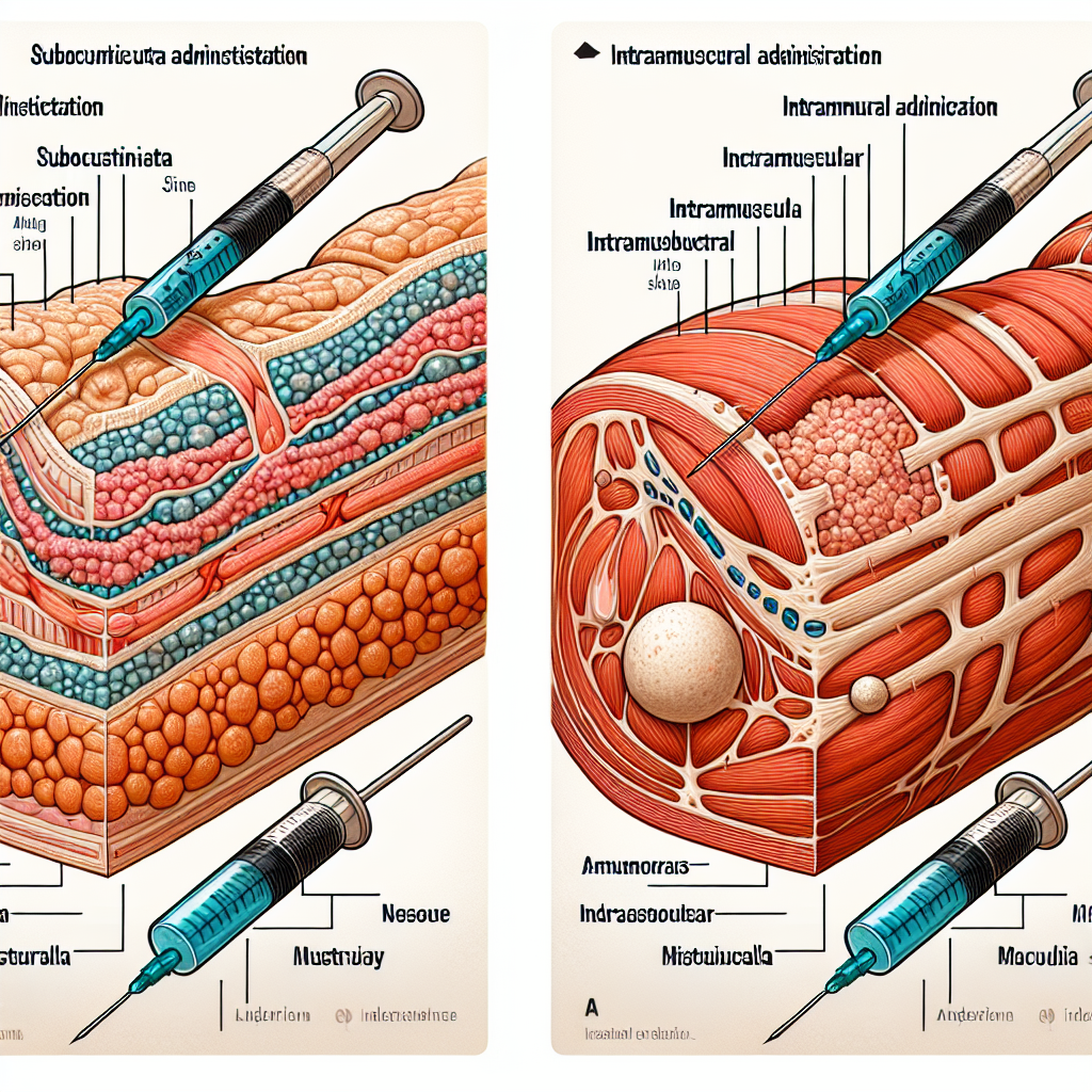 Subcutaneous vs intramuscular administration of primobolan
