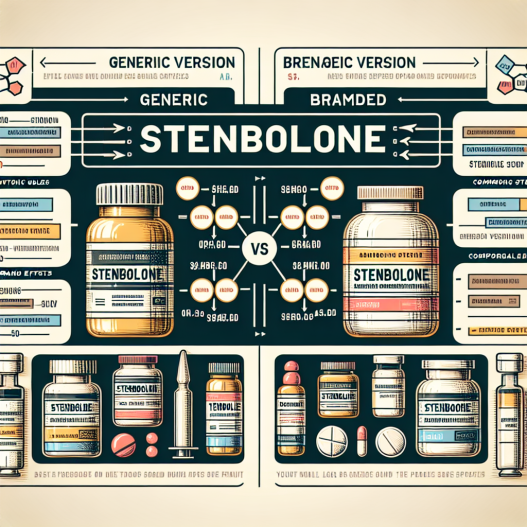 Brand names and generic versions of stenbolone